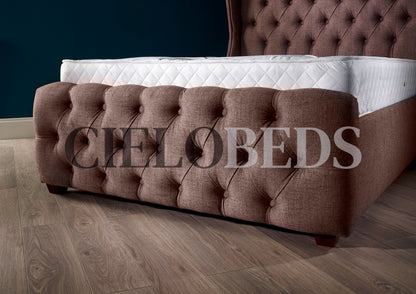 Ruby Chesterfield Bed