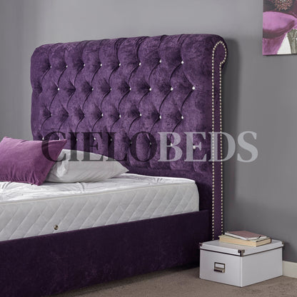 Clarissa Sleigh Bed