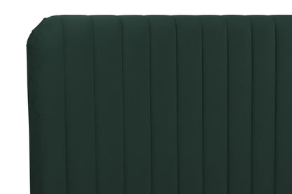 Luxurious Green Luminance Bed